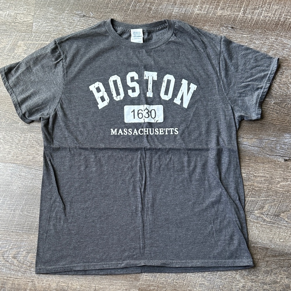 Delta Charcoal Boston 1630 Tee